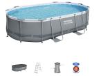Basen stelażowy 56448 BESTWAY 488x305x107cm Steel Pro Max Oval