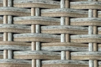 Narożnik technorattanowy na nóżkach Perata Corner Natural + 1 fotel Polywood
