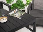 Zestaw wypoczynkowy do ogrodu Scali Grande 8-os. Grafit stół podnoszony