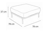 Sit-Sit – Salve - moduł pufa – BEIGE 02 CASHMERE