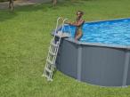 Basen stalowy BESTWAY Hydrium 732x366x132cm Oval Pool Set 561CW