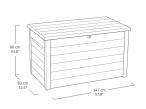 Skrzynia Keter Deco deck box 870 L Walnut (injection)