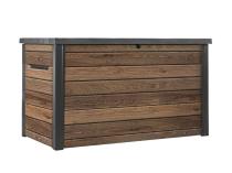 Duża skrzynia na poduszki Keter Signature Deco 870 L Walnut