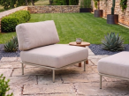 Meble modułowe na taras w stylu loft Salve Beige Cashmere 5 Plus