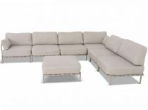 Sit-Sit - Salve - 6 + pufa - Beige 02 - Cashmere
