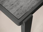 Zestaw mebli na taras dla 7 osób z ceramicznym stołem - Tavaro Dining Antracite