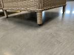 OUTLET - Komplet foteli technorattanowych Laritto z regulacją - Creme - 2szt