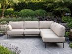 Meble modułowe na taras w stylu loft Salve Beige 5 Plus