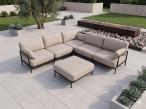 Meble modułowe premium na 7 osób Salve Beige 5 Comfort