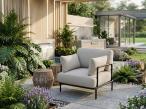 Meble modułowe premium na 7 osób Salve Beige 5 Comfort