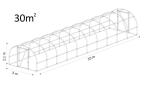 Tunel foliowy 10m * 3m - Aw10