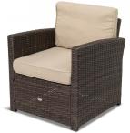 Komplet mebli ogrodowych z sofami Cofete Grande – Brown