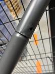 OUTLET - Huśtawka ogrodowa Solla z parasolem - Grey