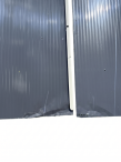 OUTLET - Metalowy domek na narzędzia Antracyt Agger 213x191cm (3,7m2) + stelaż do podłogi