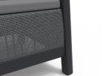 Zestaw ogrodowy dla 5 osób Scandi Linea Carbon Grey&Graphite with cool grey cus