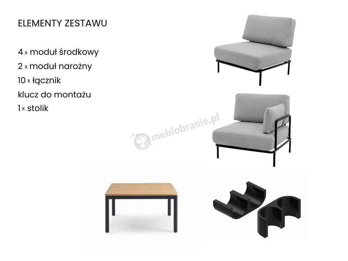 Elementy zestawu