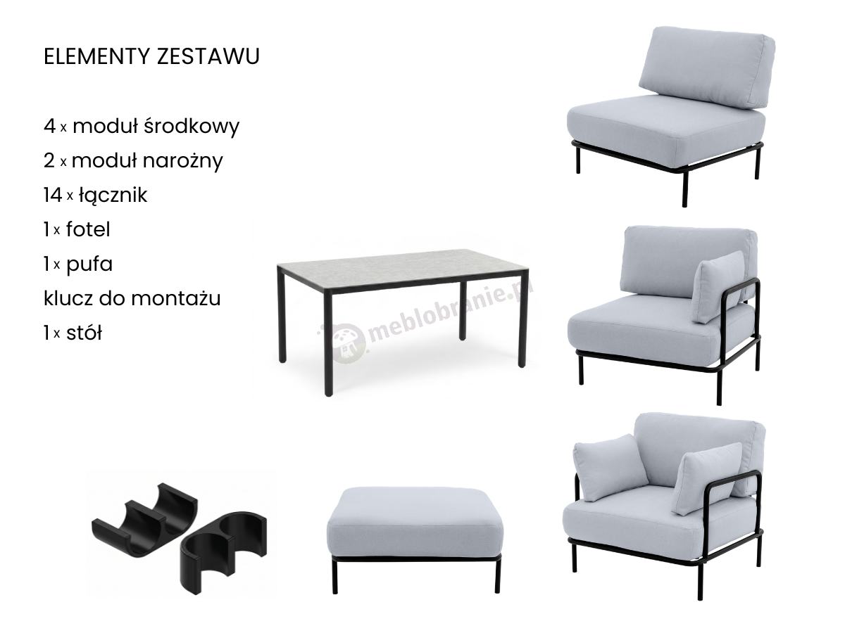 Elementy zestawu