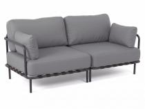 Sofa dwuosobowa Salve Pewter
