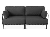 Sofa 2-osobowa Salve Slate