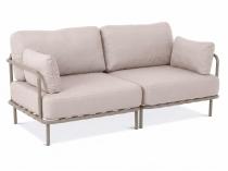 Sofa 2 os. beige cashmere