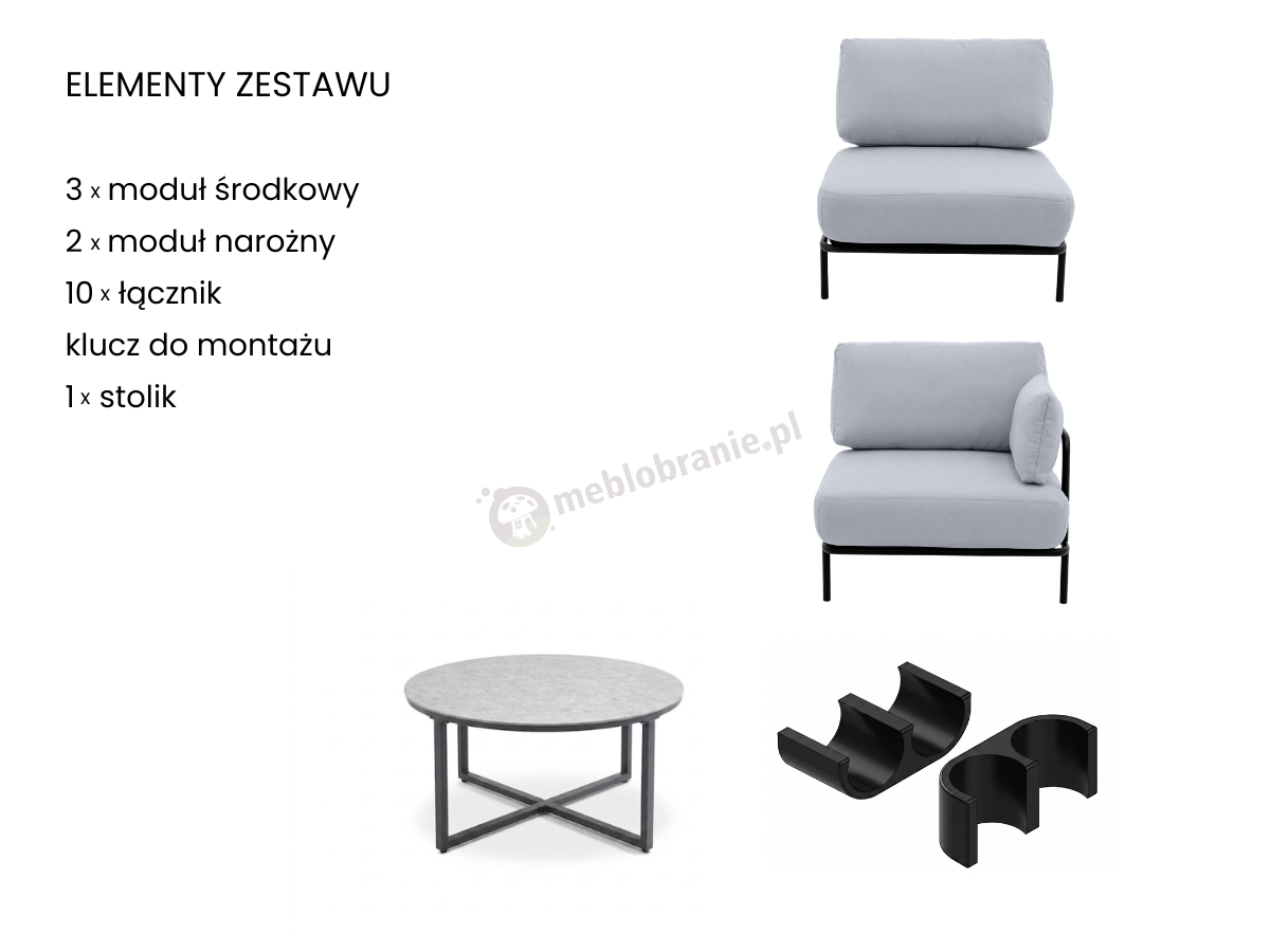 Elementy zestawu