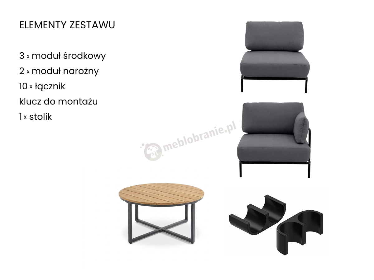 Elementy zestawu