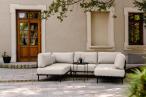 Eleganckie meble ogrodowe modułowe Salve Beige - 5 elementów
