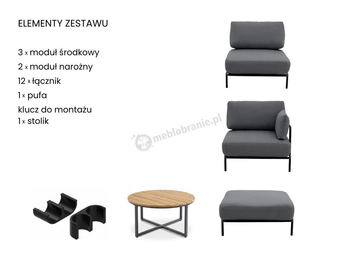 Elementy zestawu