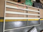 OUTLET - Duży narożnik na taras ze stołem obiadowym fotelami i pufami z wysokim stołem Doros Corner XXL - Cream