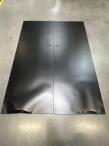 OUTLET - Wzmacniany domek narzędziowy metalowy Dettel Plus 240x180x205cm - drzwi na zawiasach - Wooden