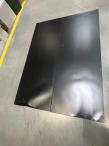 OUTLET - Wzmacniany domek narzędziowy metalowy Dettel Plus 240x180x205cm - drzwi na zawiasach - Wooden