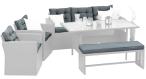 Komplet poduszek do zesawu Topiano Medio - 4x siedzisko 5x oparcie - Grey
