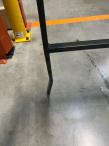 OUTLET - Komplet ogrodowy metalowy z narożnikiem, fotelem i pufami - Doros Corner XL - Dark Grey