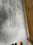 OUTLET - Aluminiowy narożnik ogrodowy z fotelem, pufami i stołem 150x90cm Tavaro Corner Antracite