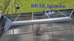 OUTLET - Grafitowa altana ogrodowa 3x6 z dachem z poliwęglanu i zasłonami - Havero 2.0
