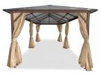 Pawilon do ogrodu z poliwęglanowym dachem 3x6 Havero imitacja drewna - Woodlook 2.0