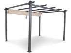 pergola ogrodowa Kirn 3x4 Cream