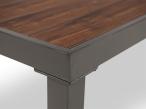 Modułowy narożnik aluminiowy z wysokim stołem 160cm Calamba Corner XL - Light Grey