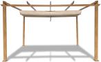 Pergola Kirn 3x4 - Cream Wood