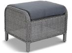 Komplet regulowanych foteli Laritto + pufy - Grey - 2szt