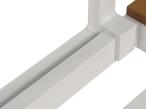 Modułowa sofa trzyosobowa Vernon aluminium - White