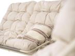Komplet mebli na balkon dla 4 osób Aurea Set White