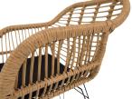 Zestaw mebli ogrodowych obiadowych dla 10 osób, stół 220-280 cm - Avio Torgiano – Antracyt