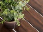 Komplet mebli z technorattanu dla 7 osób ze stołem polywood 160x90 Fiorento - Antracite