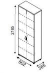 Szafa Svenbox H 61 - wymiary