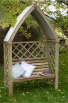 Pergola z ławką Winchester