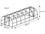 Tunel foliowy 6m * 3m - Aw6