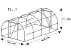 Tunel foliowy 4m * 3m - Aw4