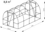 Tunel foliowy 4m * 2,2m