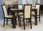 Komplet mebli w kolorze wenge